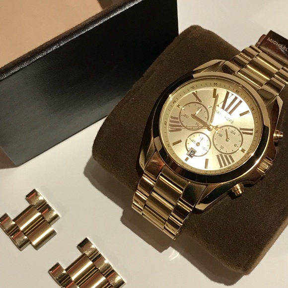 Michael Kors Accessories - Michael Kors Gold Bradshaw Watch